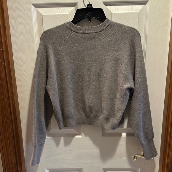 Hippie Rose Gray Teddy Bear Sweater - Picture 3 of 4